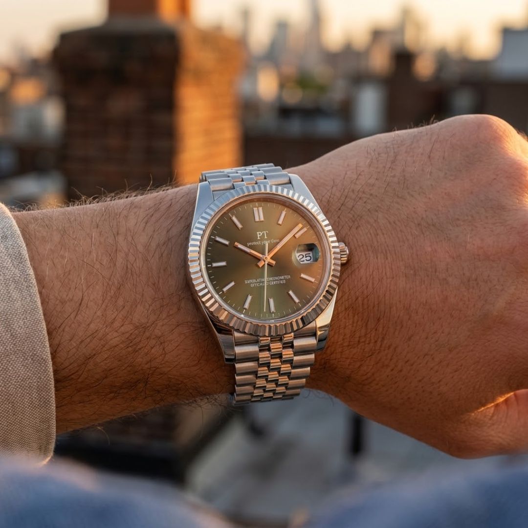 Classic Day - Sunburst - Automatikuhr